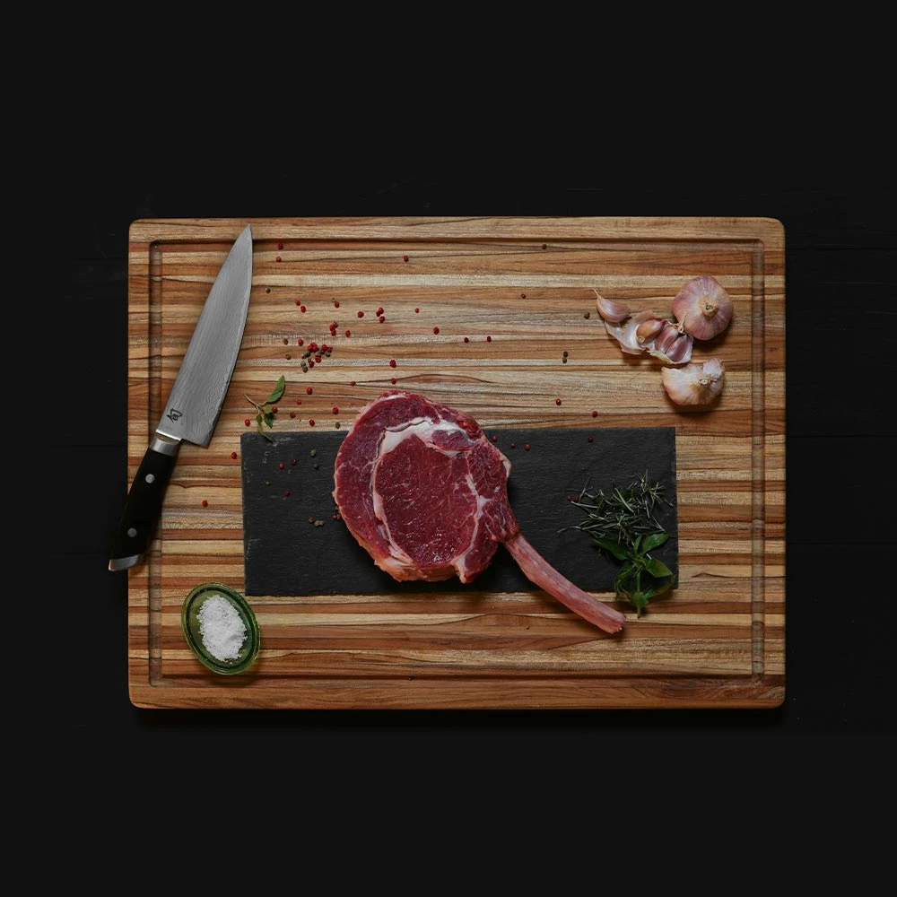 Teakhaus 108 Professional Cutting Board W/ Juice Canal - Image 3