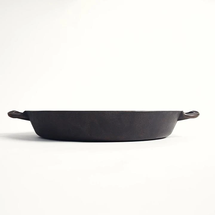 Smithey Ironware No. 14 Dual Handle Cast Iron Skillet - Image 3