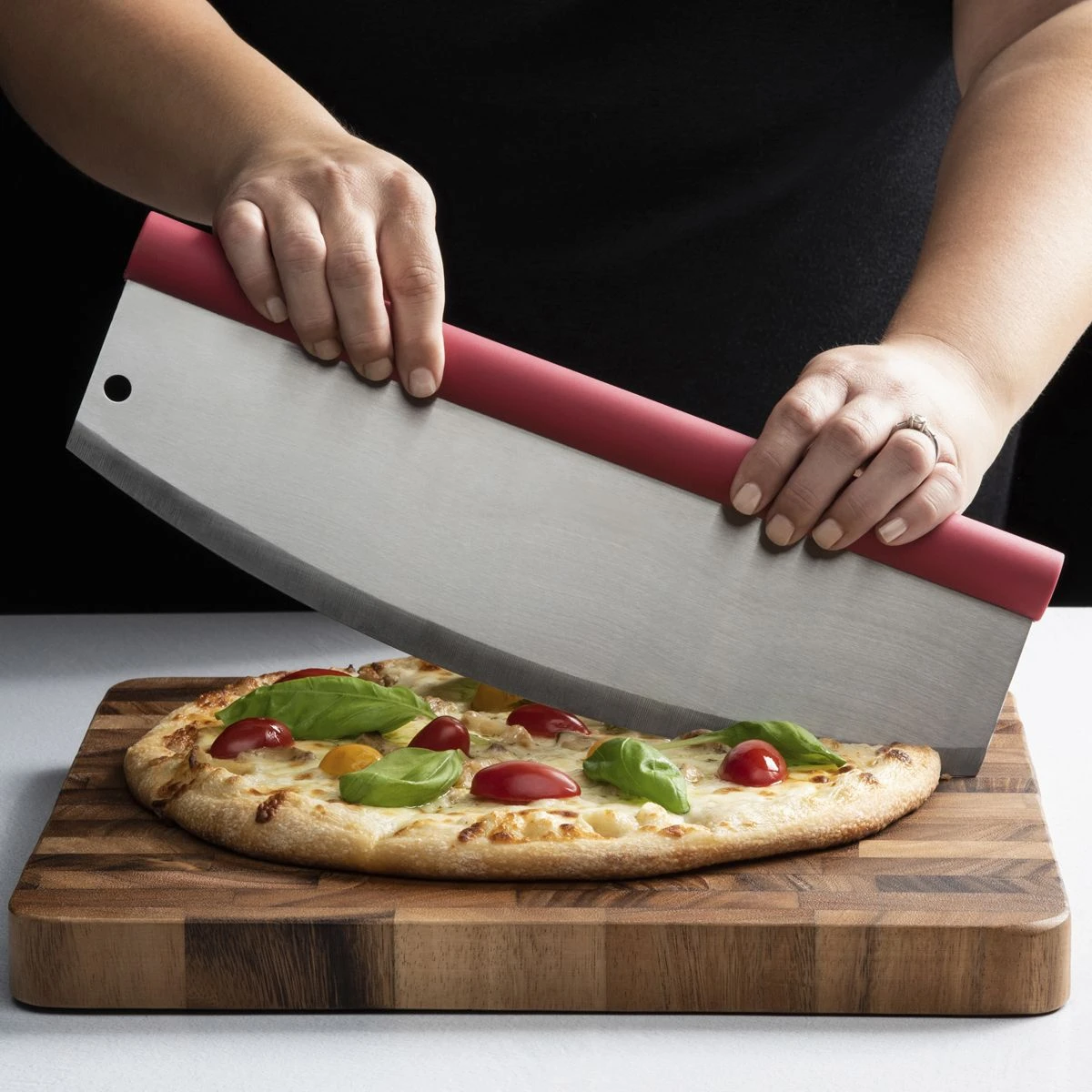 Cousin Luca's Rocking Pizza Cutter With Blade Guard - Image 3