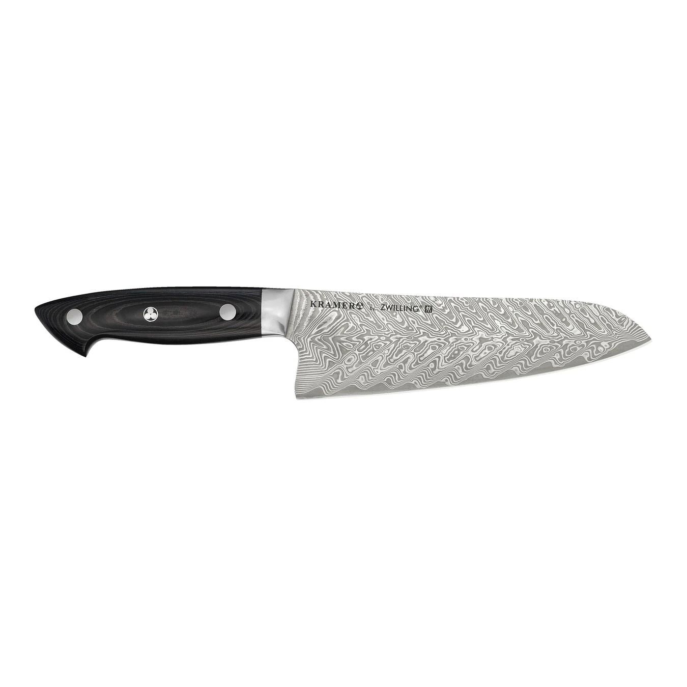Zwilling Bob Kramer – Euroline Stainless Damascus Collection: 7" Santoku Knife