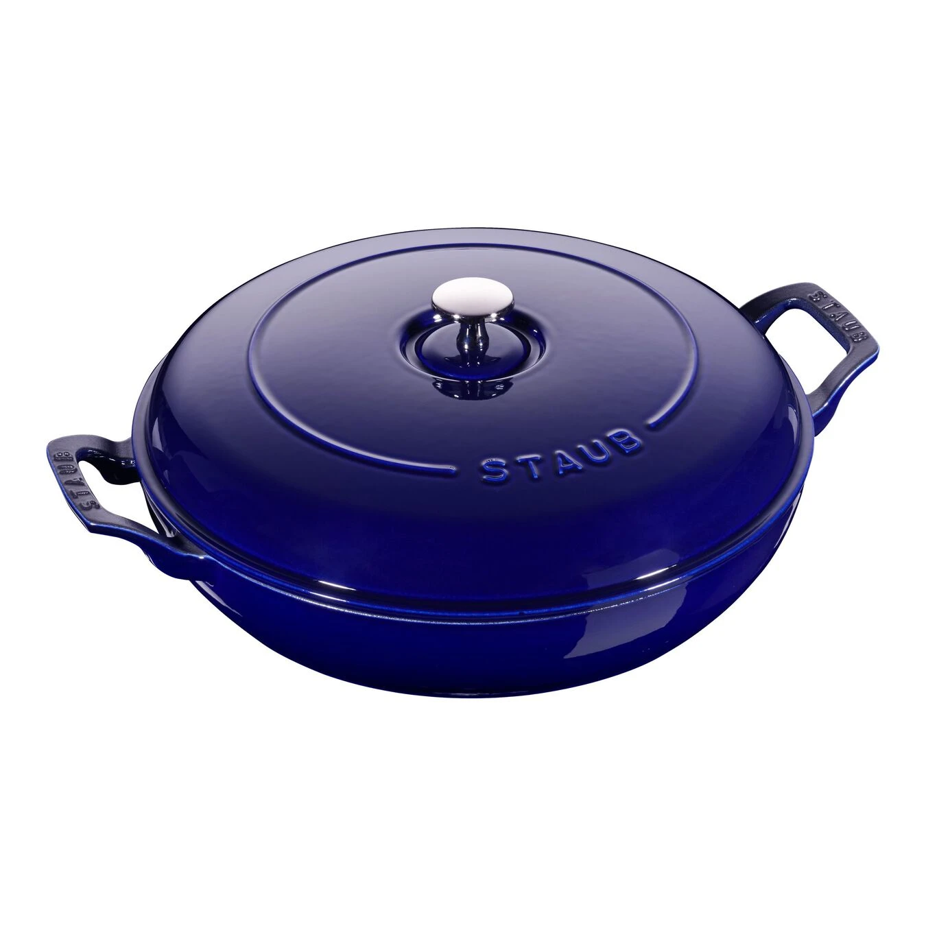 Staub 3.5 Qt. Cast Iron Braiser - Image 3