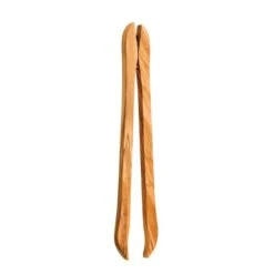 Eddington's Olive Wood Hinged Tongs