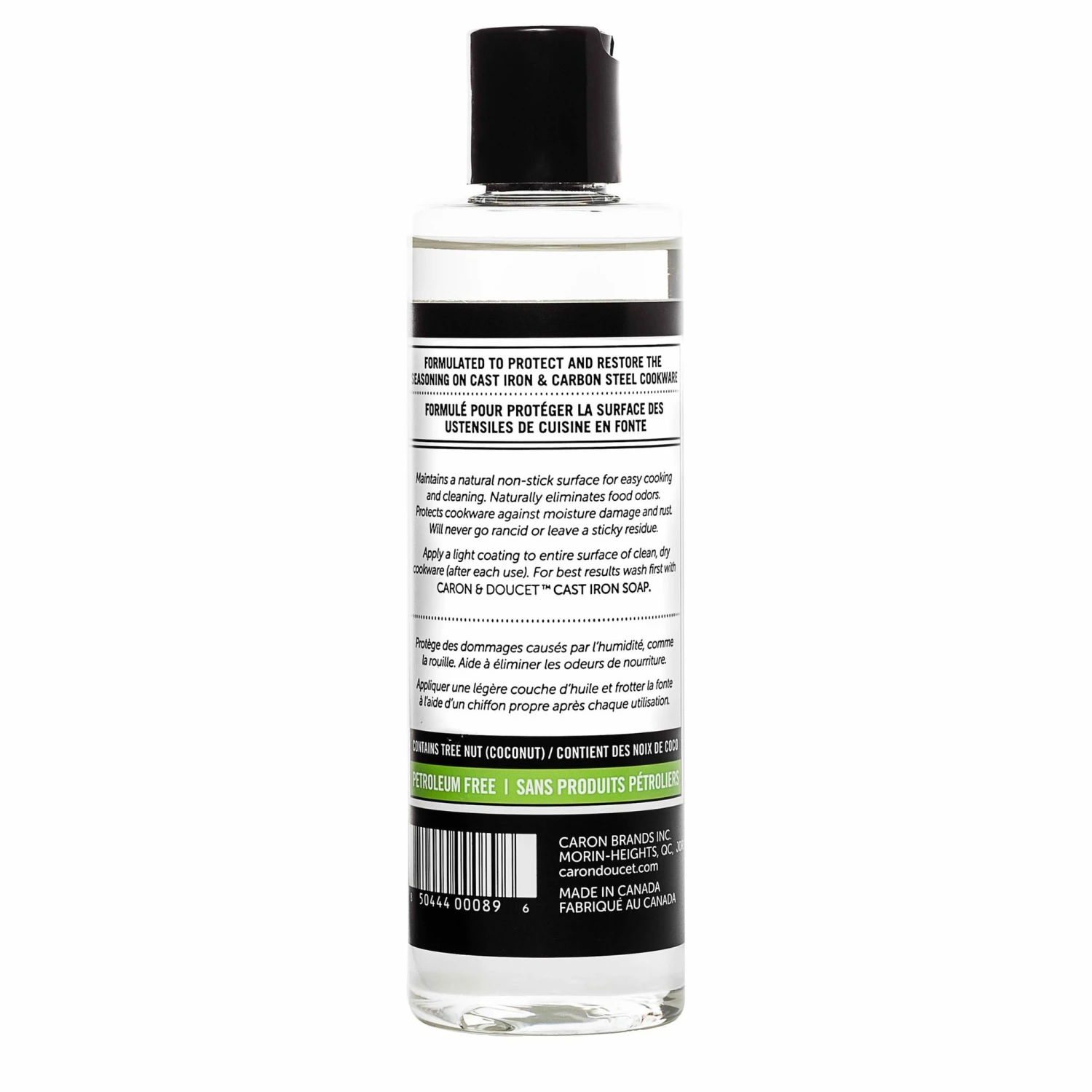 Caron & Doucet Cast Iron Seasoning Oil - Image 2