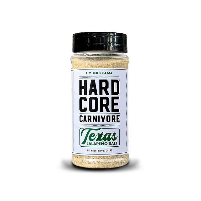 Hardcore Carnivore: Texas Jalapeño Salt Seasoning *Limited Release*