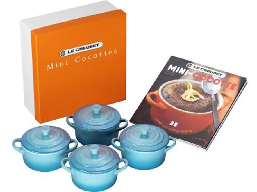Le Creuset Mini Cocottes Set W/ Cookbook - Image 4