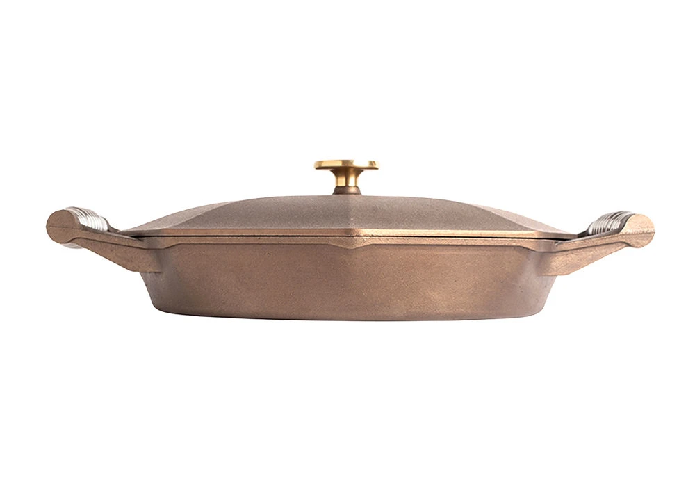 Finex 14" Dual Handle Cast Iron Skillet - Image 4