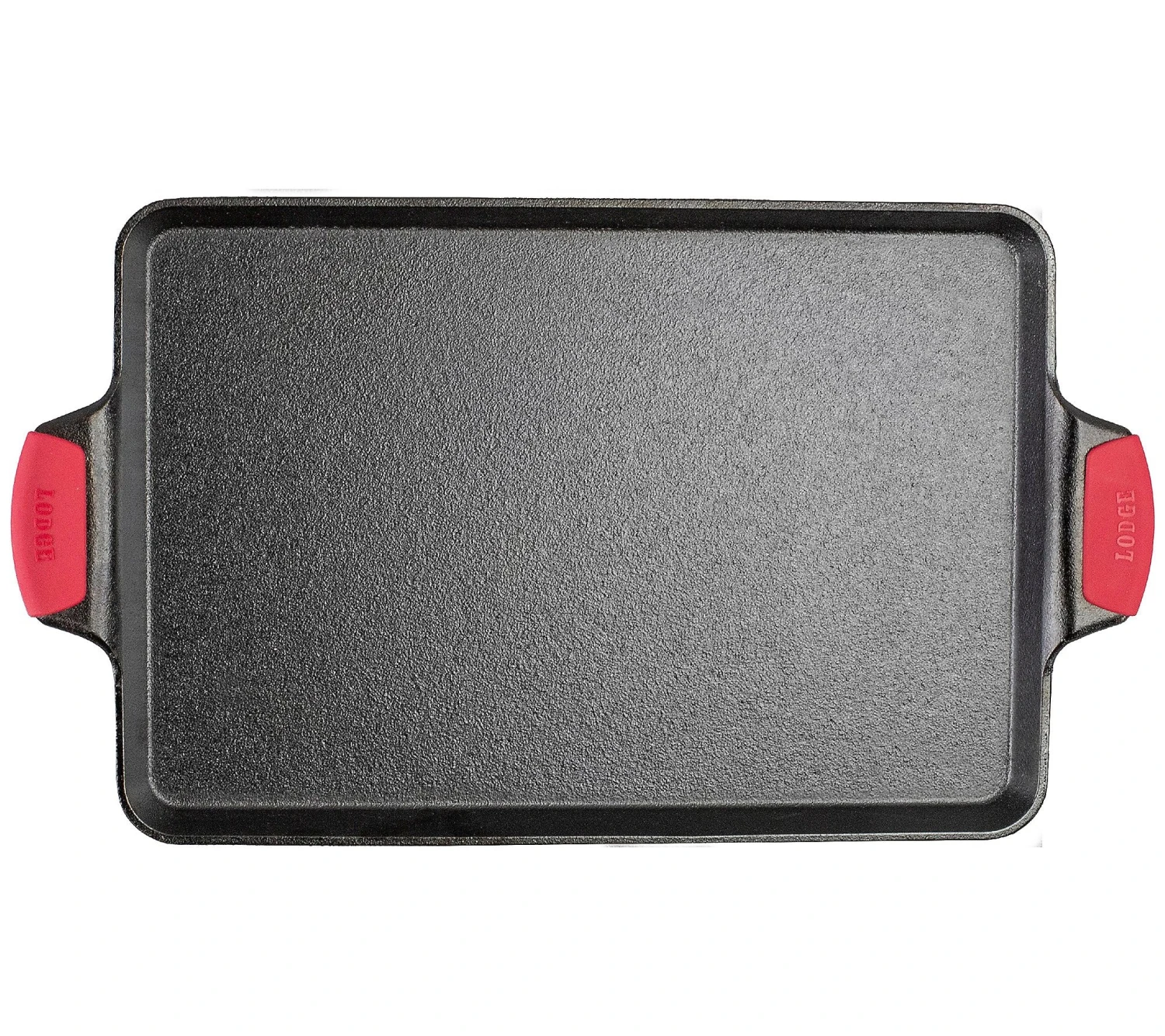 Lodge 15.5"x10.5" Baking Pan W/ Silicone Grip - Image 2