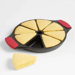 Lodge Wedge Pan W/ Silicone Grip