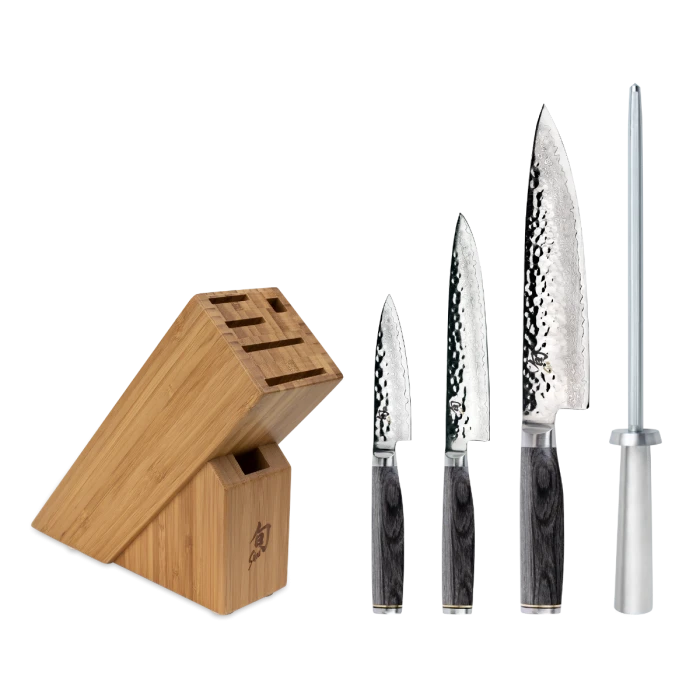 Shun Premier Grey 5-Piece Starter Block Set